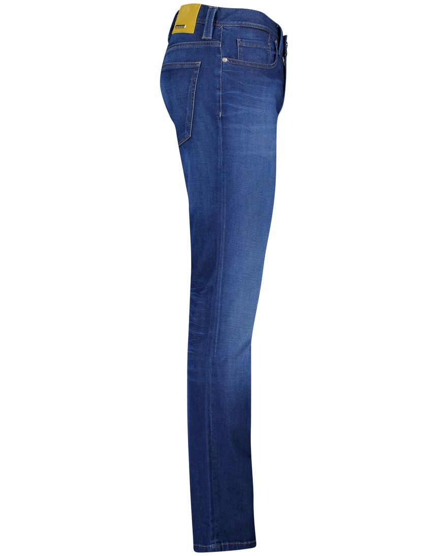 Alberto jeans blauw slim fit effen