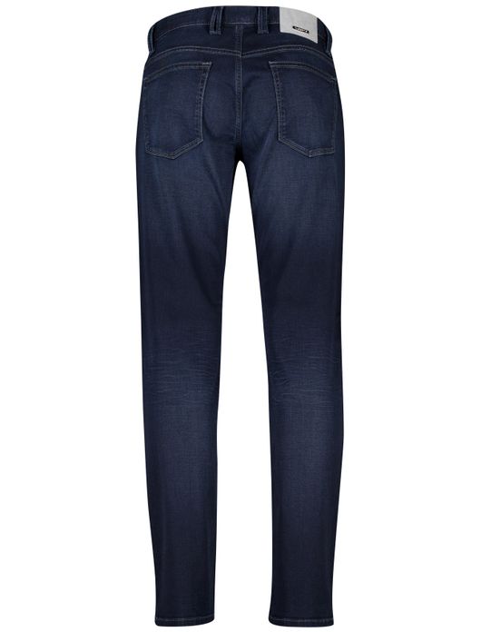 Alberto regular fit premium pipe donkerblauw