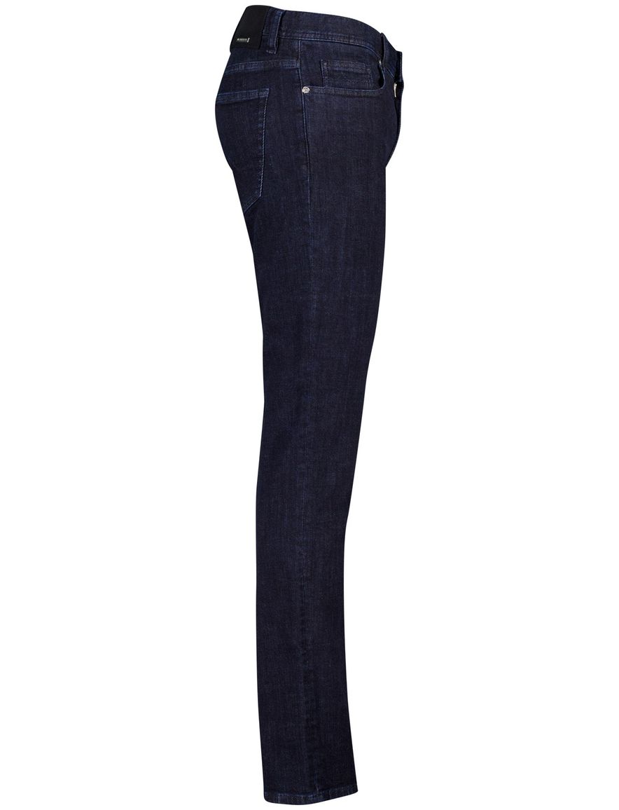 Alberto 5-pocket jeans effen donkerblauw