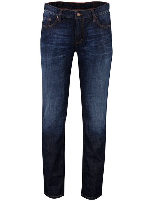 Alberto regular fit jeans katoen donkerblauw