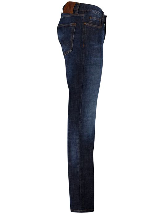 Alberto regular fit jeans katoen donkerblauw