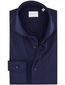 Xacus tailored fit overhemd donkerblauw