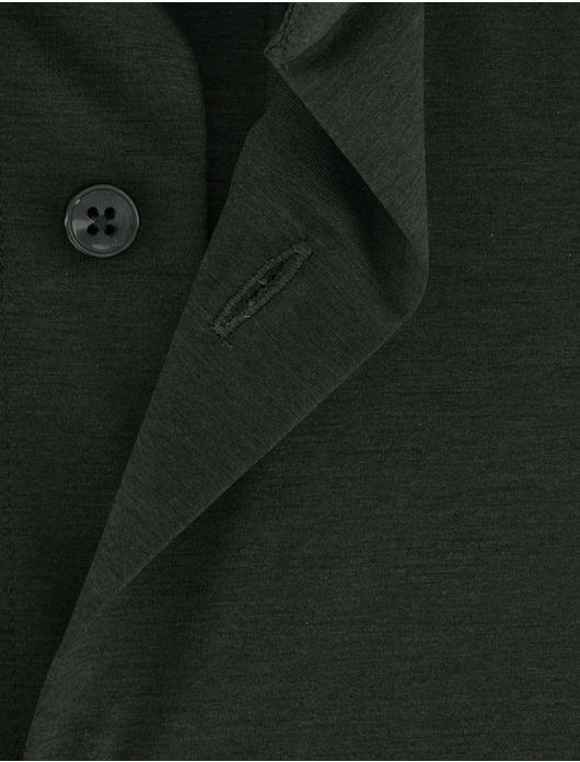 Xacus tailored fit overhemd donkergroen