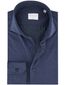 Xacus tailored fit overhemd donkerblauw