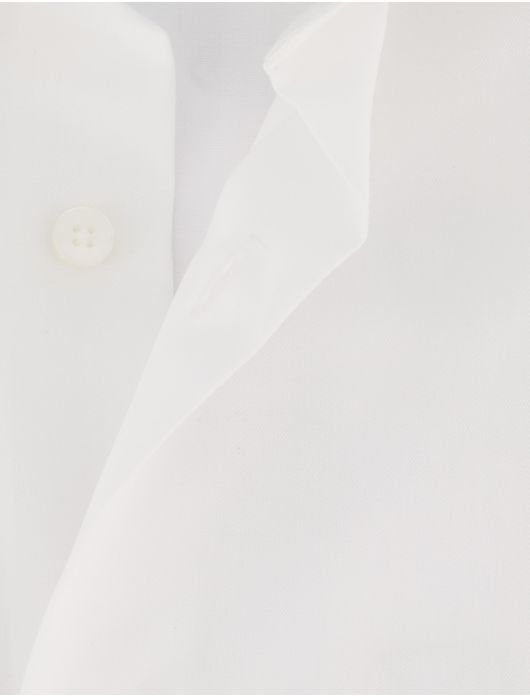 Xacus tailored fit overhemd wit katoen
