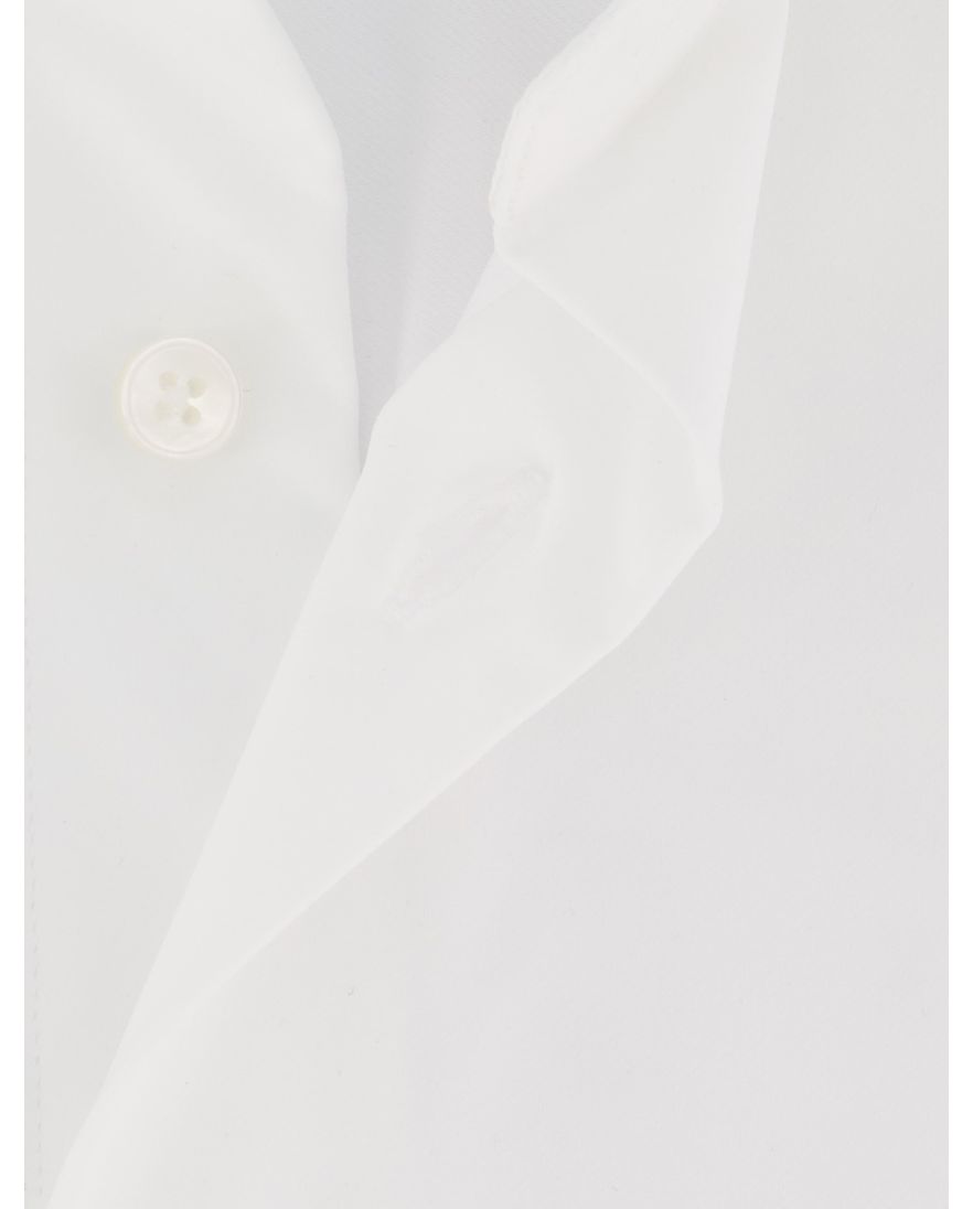Xacus evolution fit overhemd wit effen