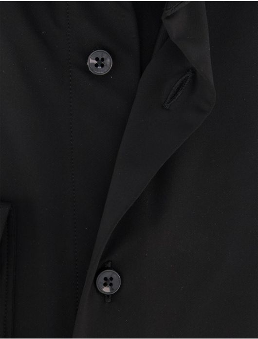 Xacus overhemd zwart evolution fit polyamide