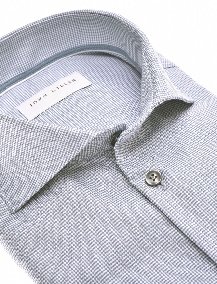 business overhemd blauw John Miller Tailored Fit
