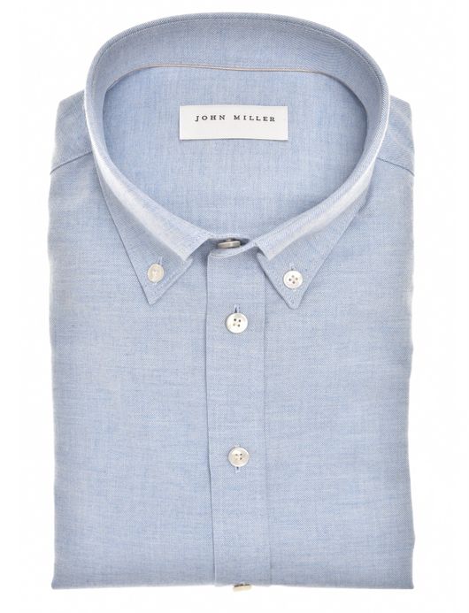 John Miller business overhemd lichtblauw