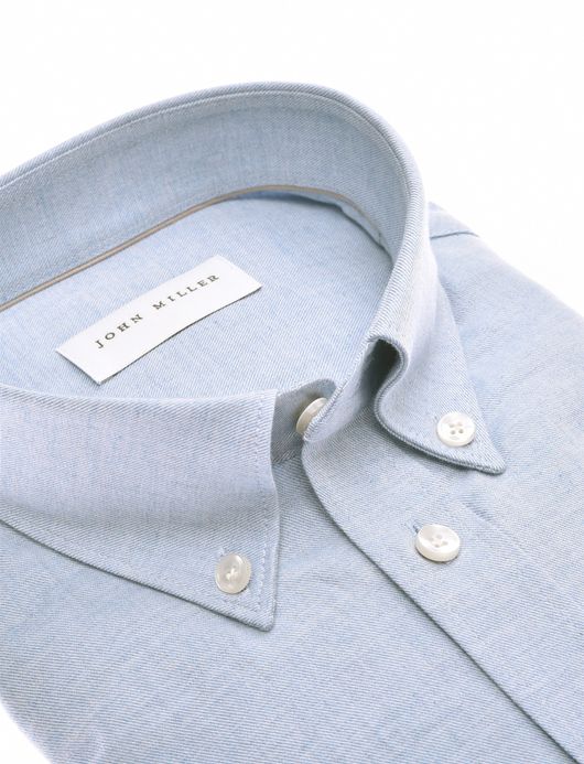 business overhemd lichtblauw John Miller