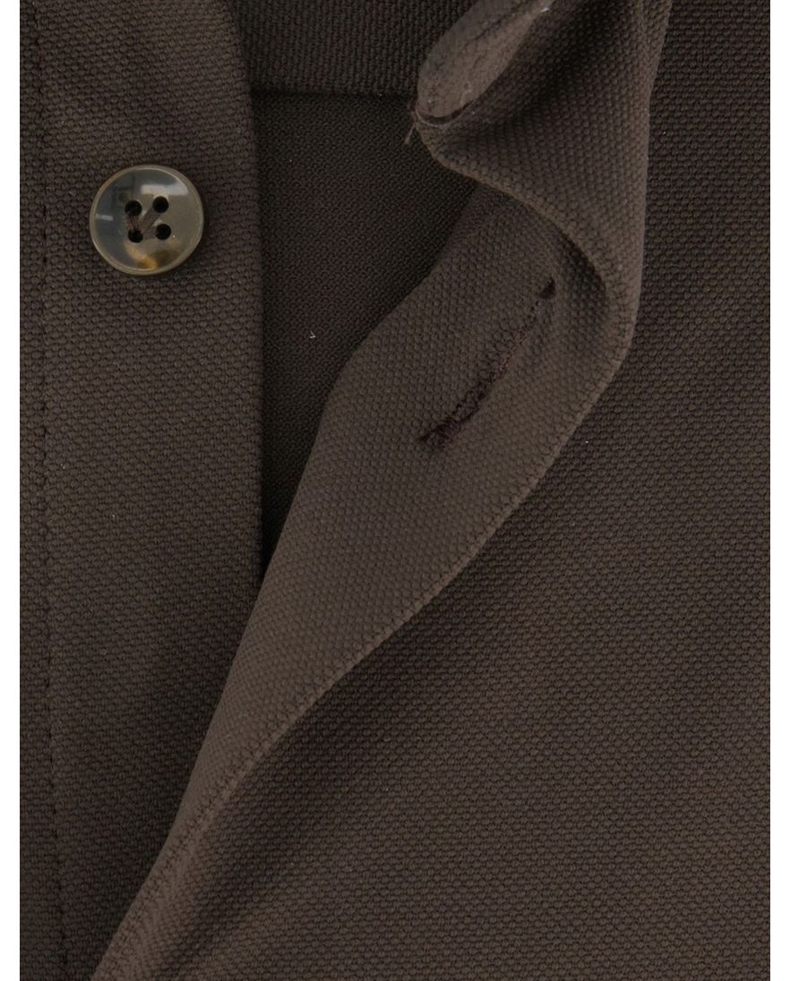 John Miller overhemd mouwlengte 7 bruin