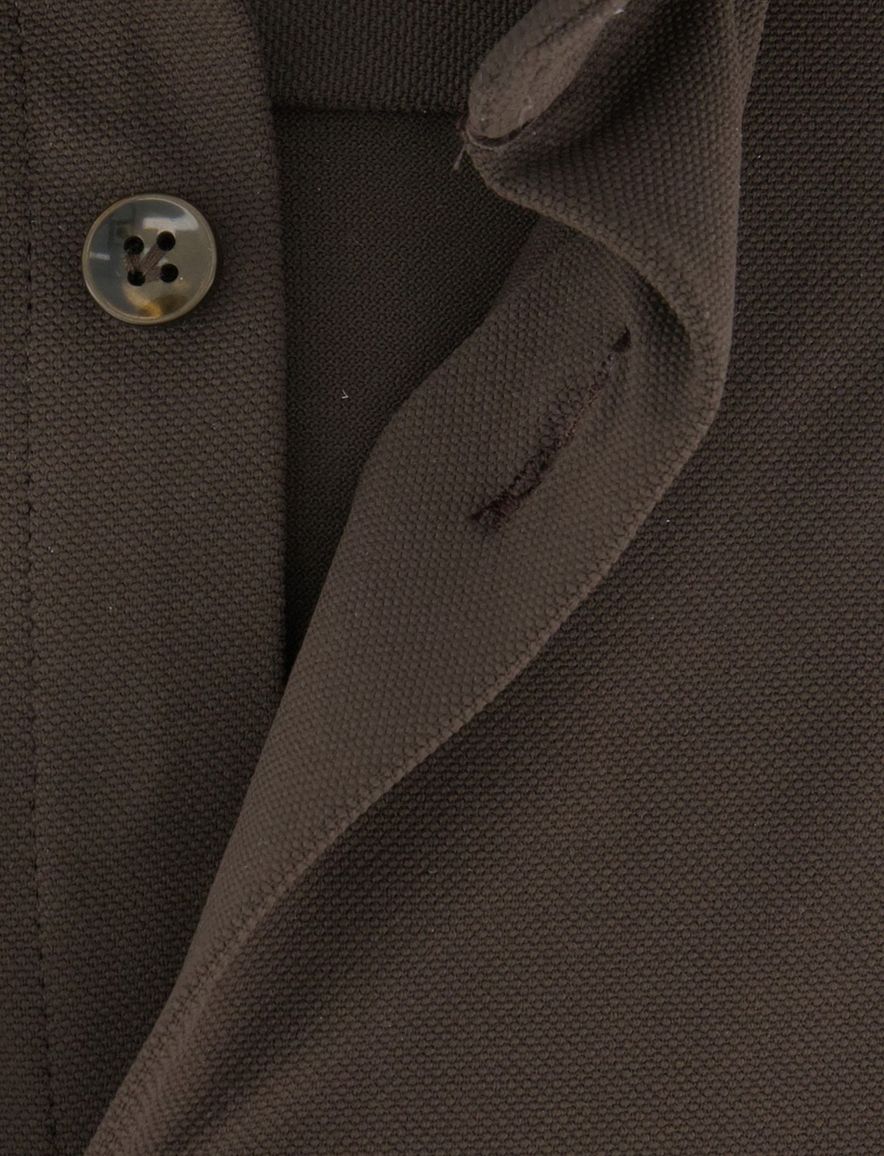 John Miller overhemd mouwlengte 7 bruin