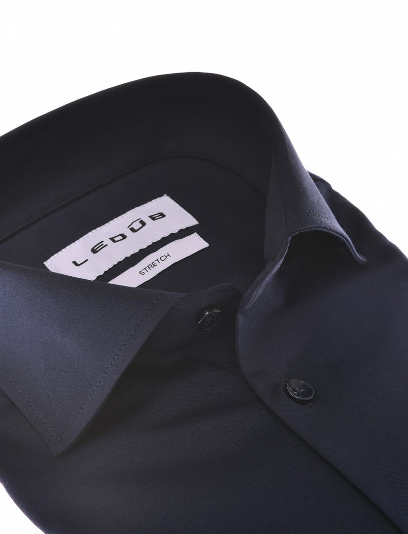 overhemd mouwlengte 7 Ledub donkerblauw