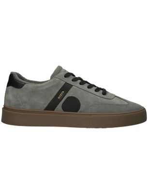 Blackstone lage sneakers Blackstone grijs suede, rubber en leer