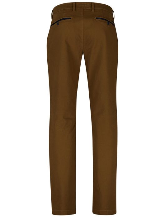 Gardeur modern fit benny-3 pantalon bruin