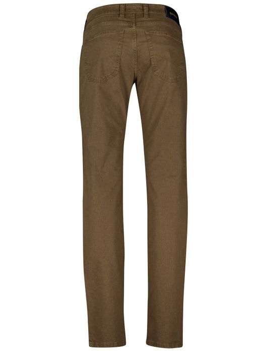 Gardeur Pantalon 5-p bruin effen