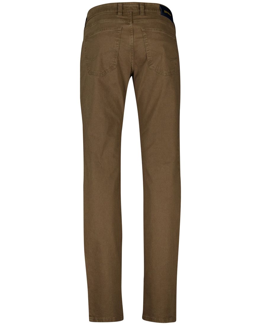 Gardeur Pantalon Bill 5-p bruin normale fit