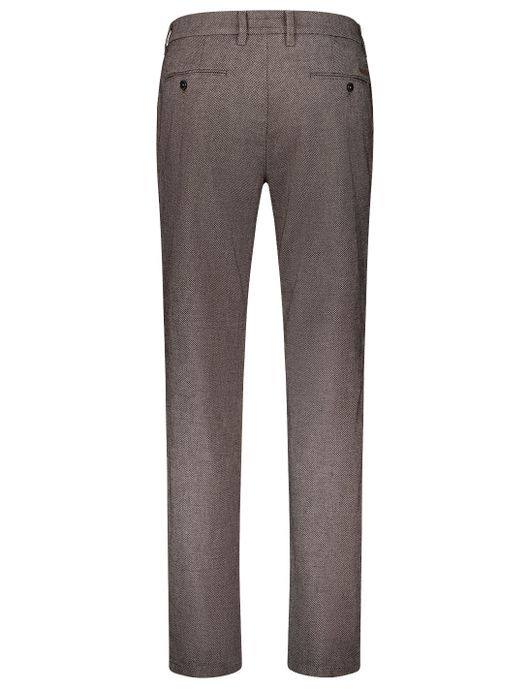 Gardeur pantalon bruin modern fit katoen