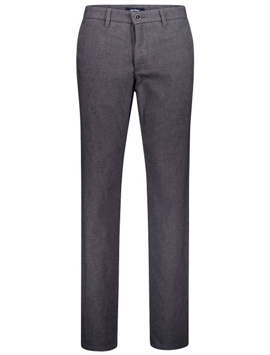 katoenen broek grijs Gardeur