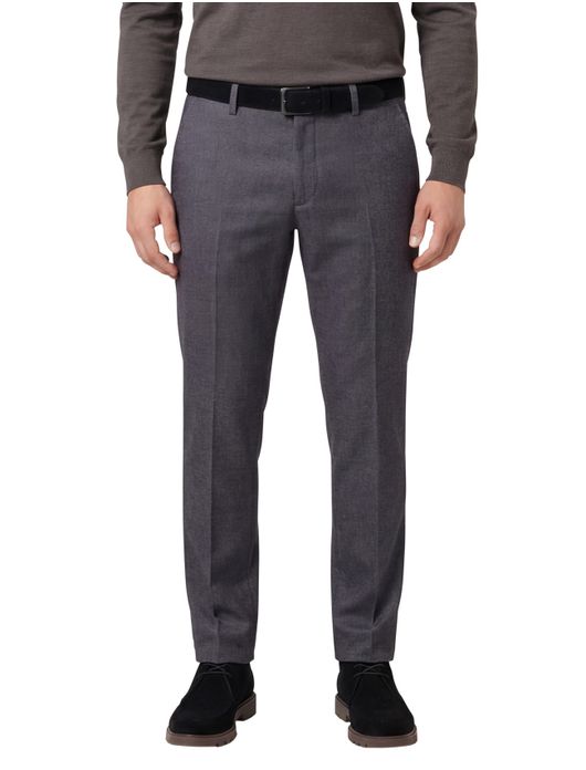 katoenen broek grijs Gardeur