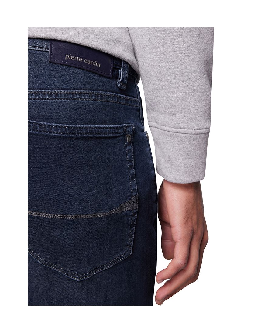 Pierre Cardin jeans navy denim effen