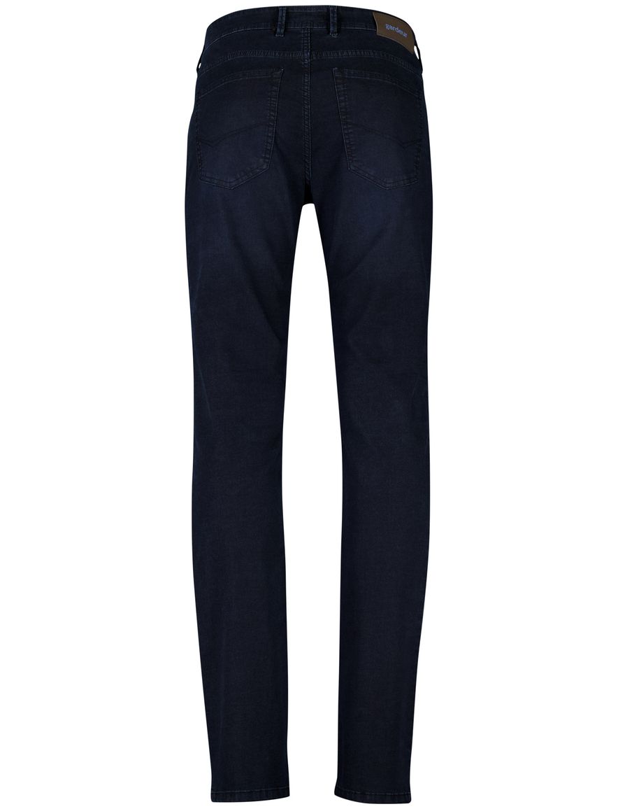 Gardeur Pantalon Bradley 5-pocket donkerblauw effen