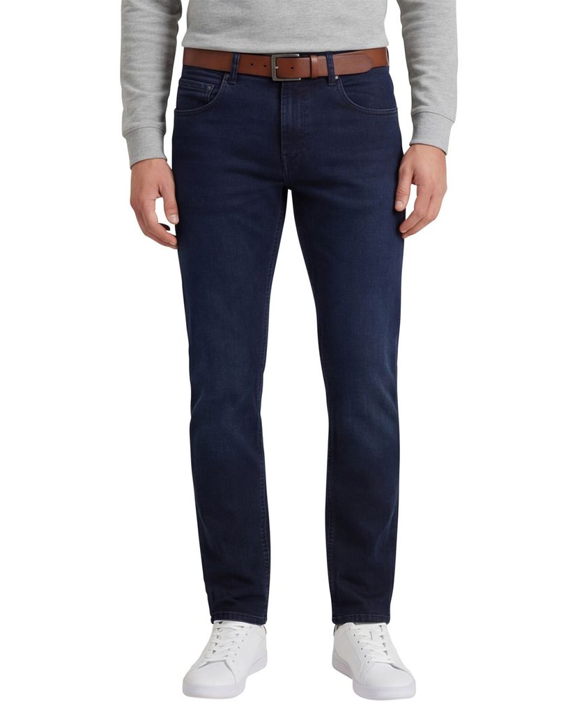 Gardeur 5-pocket donkerblauw Pantalon Bradley