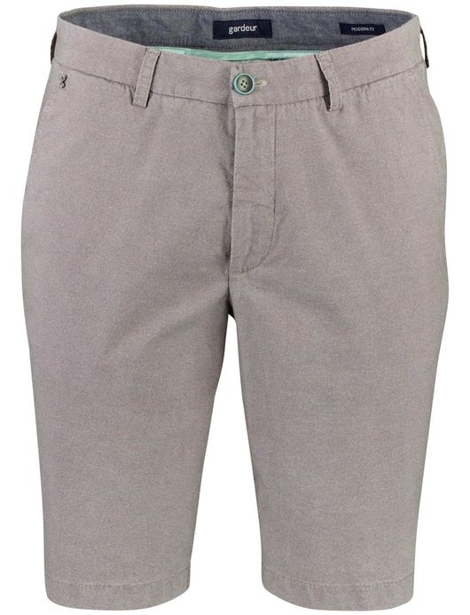 Gardeur Pantalon katoen Bruin kort chino