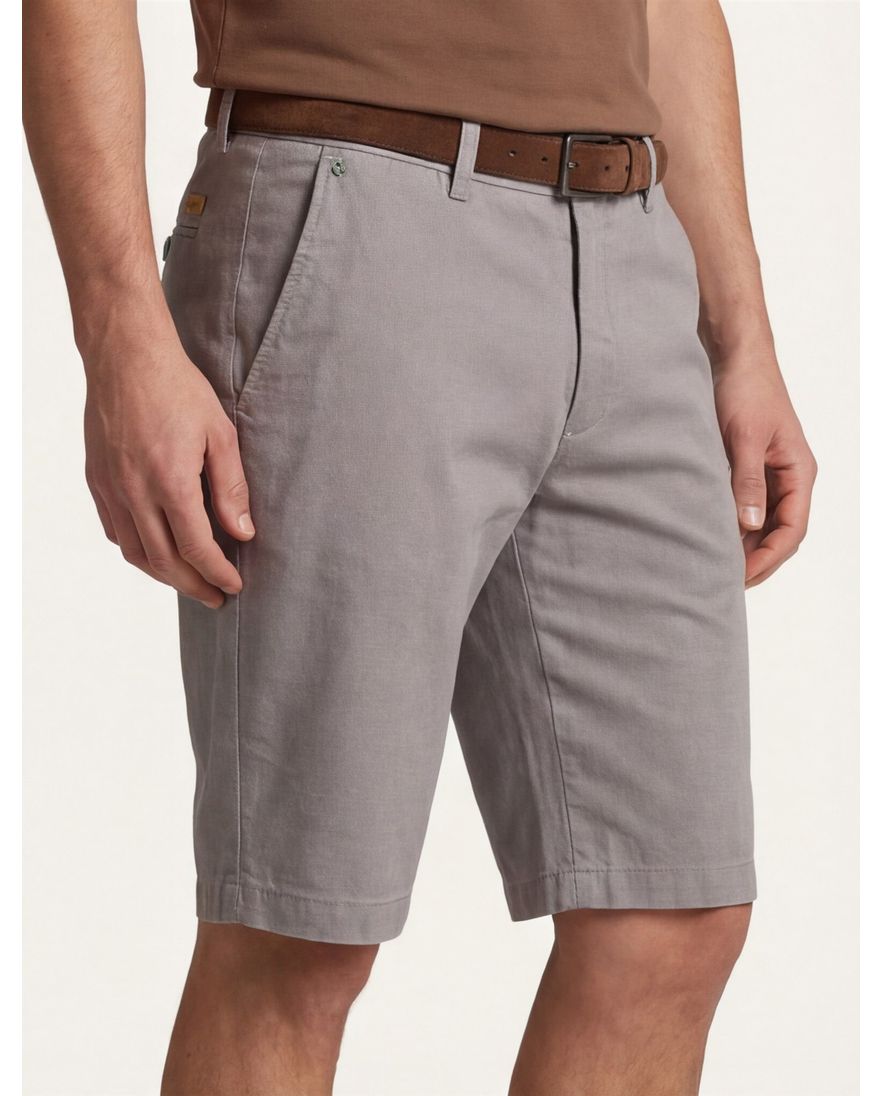 Gardeur Pantalon katoen Bruin kort chino