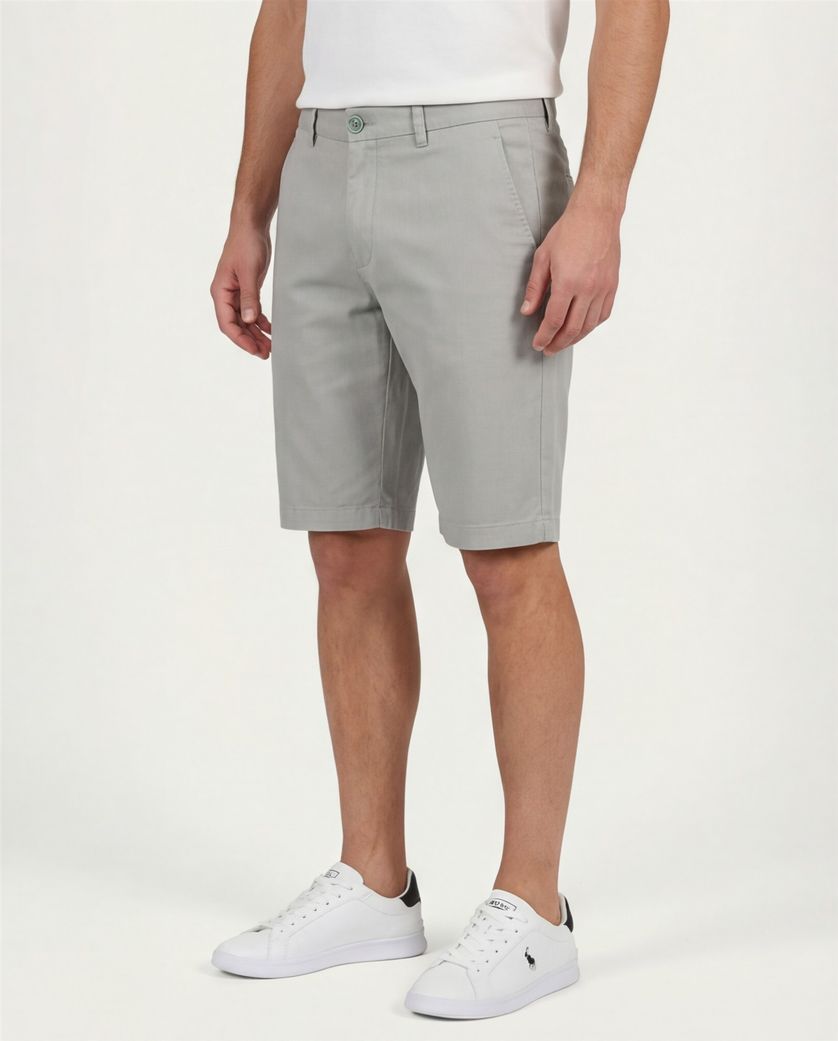 Gardeur bermuda Jasper groen effen