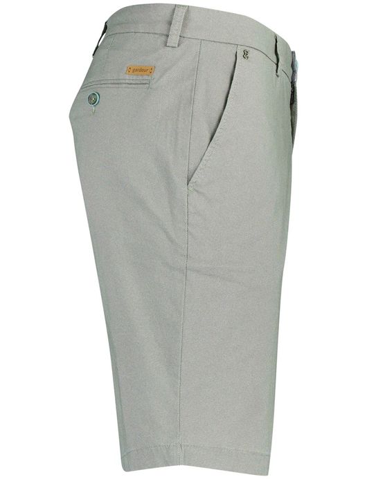 Gardeur bermuda Jasper groen chino