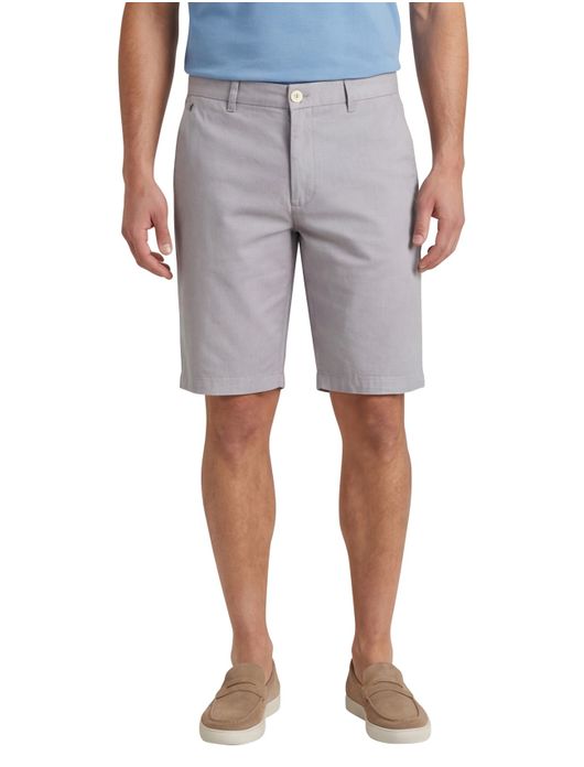 Gardeur bermuda Jasper grijs katoen