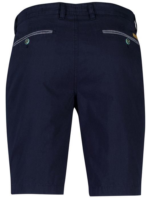 Gardeur Pantalon kort donkerblauw katoen