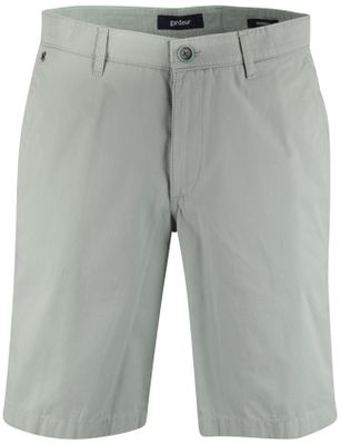 Gardeur Gardeur modern fit korte broek 100% katoen groen