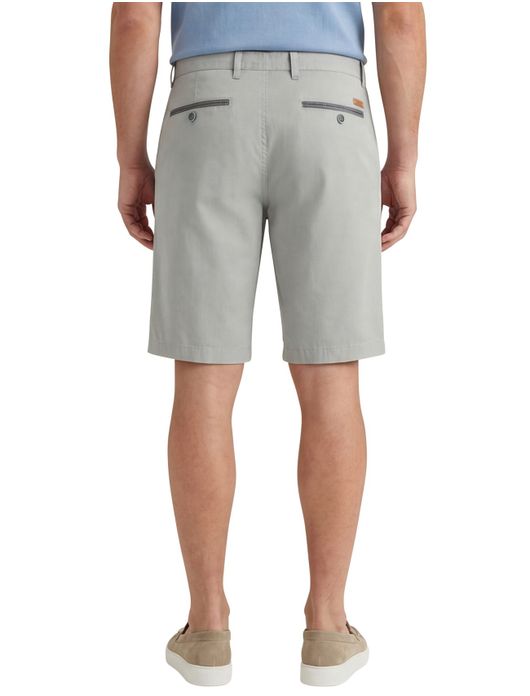 Gardeur modern fit korte broek katoen groen