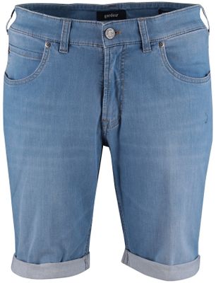 Gardeur Gardeur korte spijkerbroek blauw effen