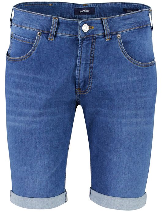 Gardeur Bermuda John jeans blauw