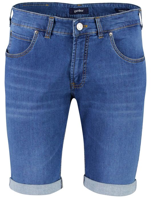 Gardeur Bermuda John jeans blauw