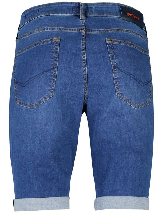 Gardeur Bermuda John jeans blauw