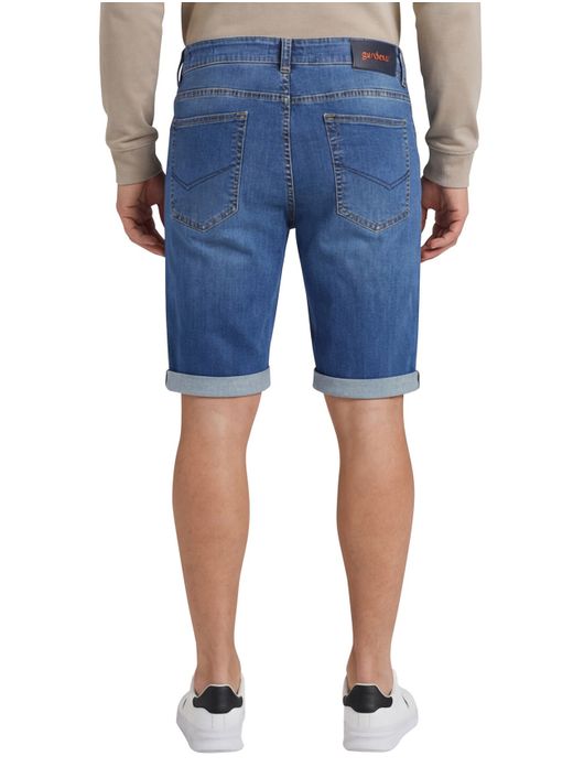 Gardeur Bermuda John jeans blauw
