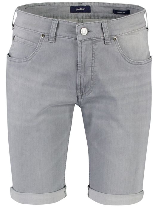 Gardeur Bermuda John jeans grijs
