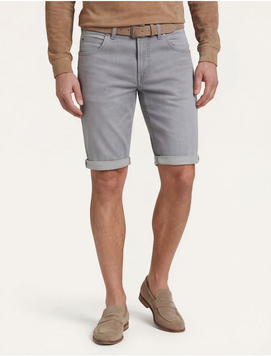 Gardeur Bermuda John jeans grijs