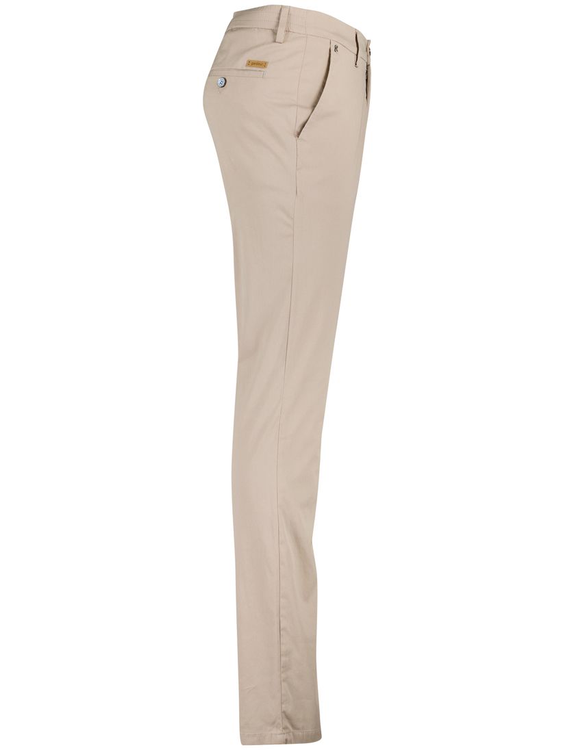 Gardeur Pantalon Tonic bruin katoen chino