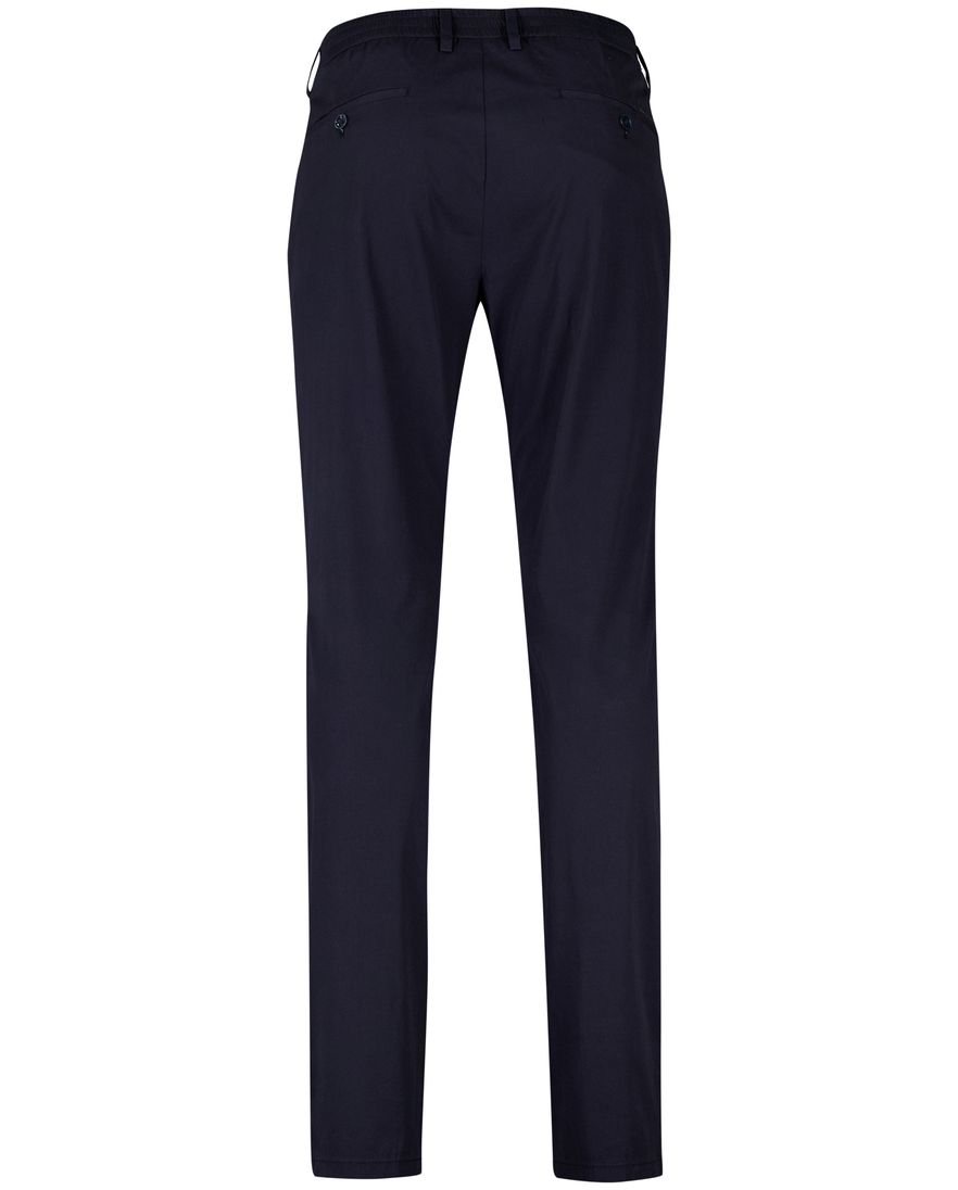 Gardeur Pantalon Tonic donkerblauw katoen effen