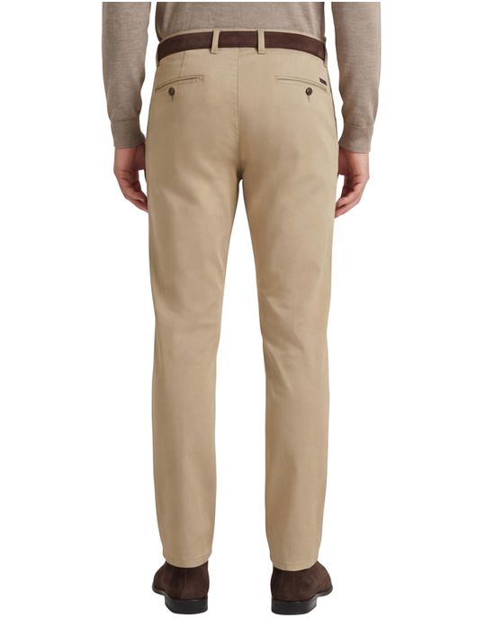 katoenen broek beige Gardeur
