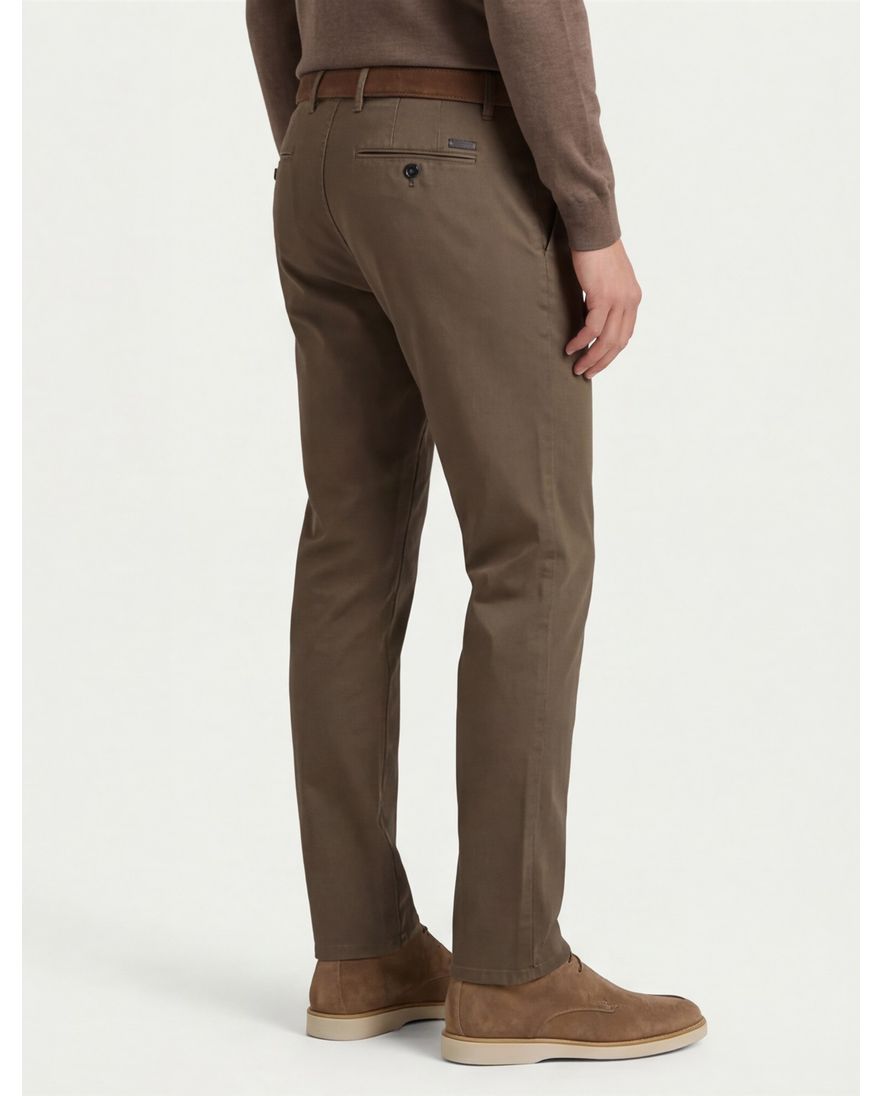 Gardeur modern fit pantalon bruin