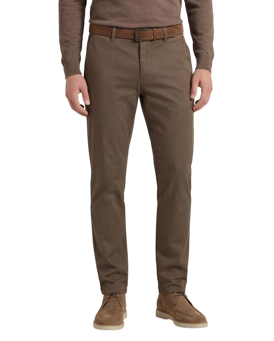 Gardeur modern fit pantalon bruin