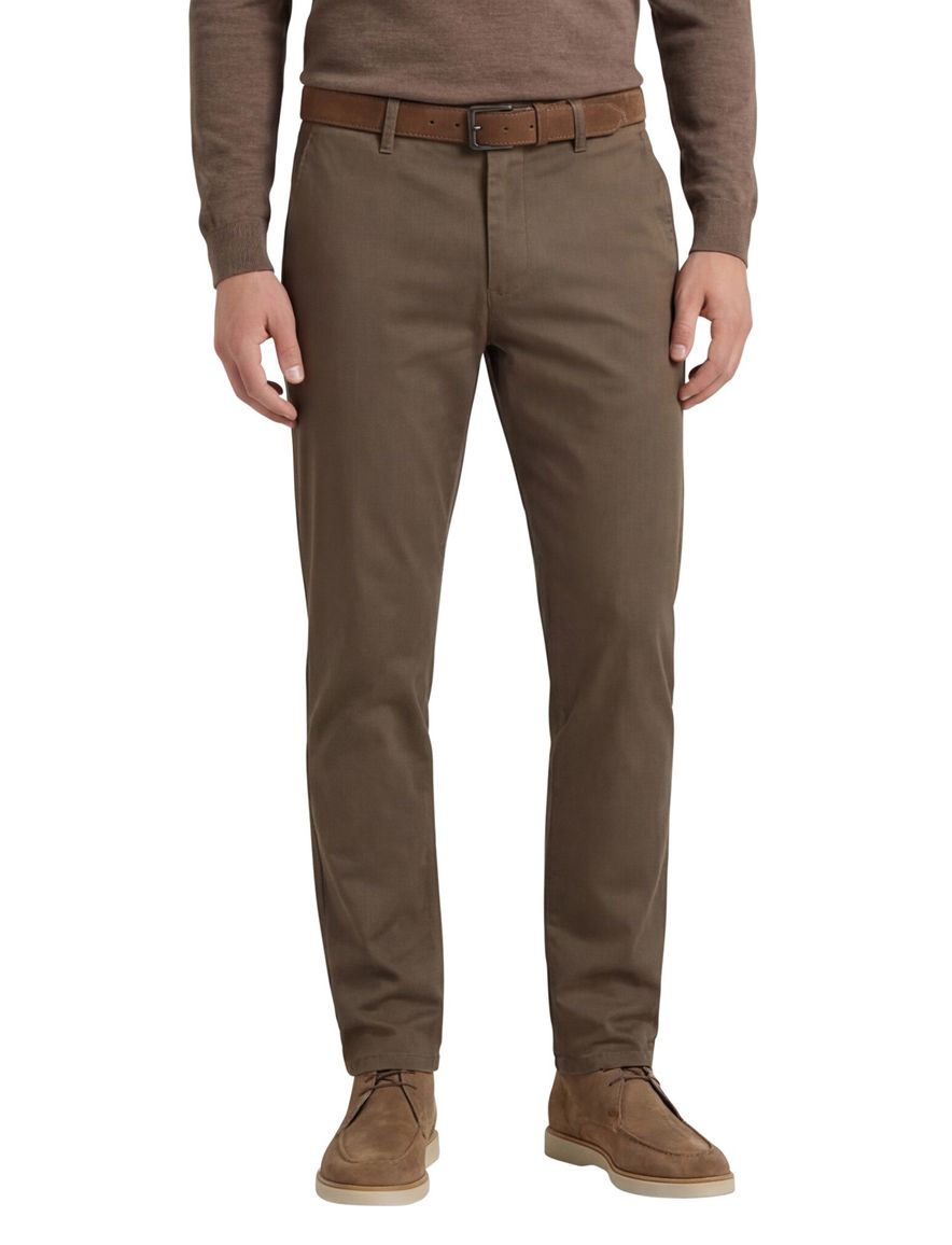 Gardeur modern fit pantalon bruin