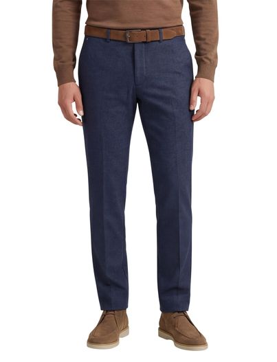 Gardeur Gardeur katoenen broek donkerblauw