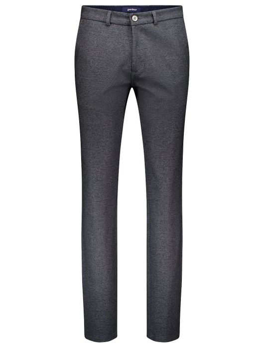 katoenen broek grijs Gardeur